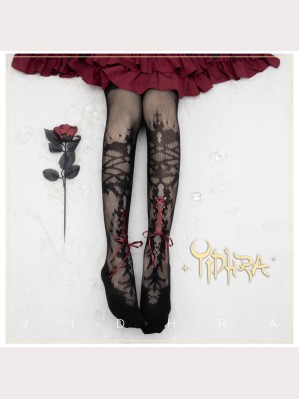 Forest Of Thorns Gothic Lolita Tights (YH05)